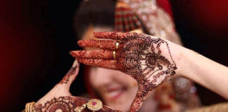 Bridal Kashmiri Mehndi Designs