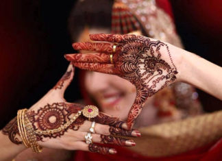 Bridal Kashmiri Mehndi Designs