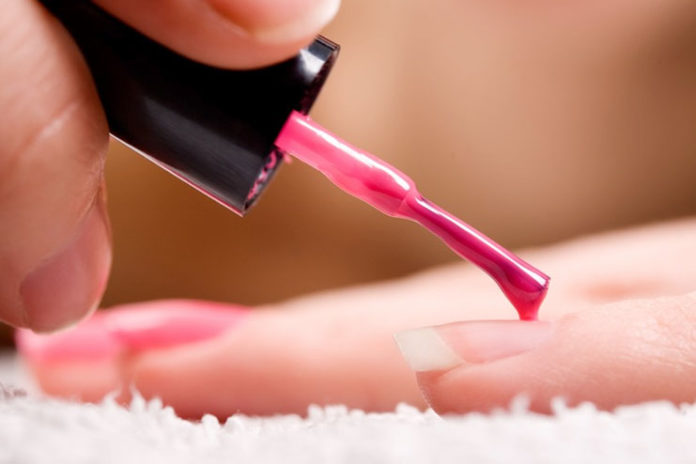 Avoid applying nail polish before bed