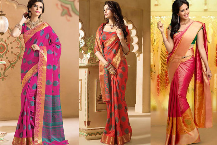 Kanchipuram Handloom Silk Sarees