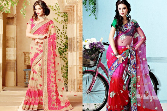 Net Sarees