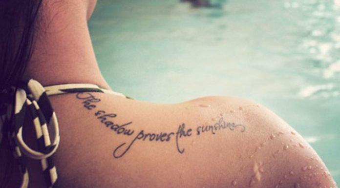 Script Or Text Tattoos