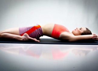 Supta Virasana Yoga For Knee Pain
