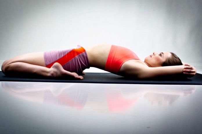 Supta Virasana Yoga For Knee Pain