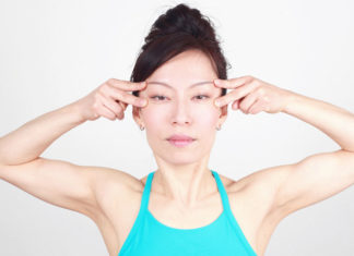 Yoga exercises for puffy eyes