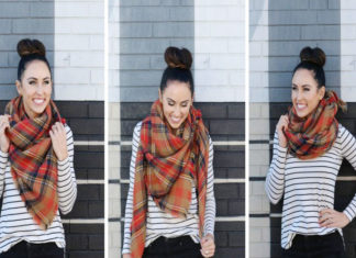 How To Wear A Blanket Scarf