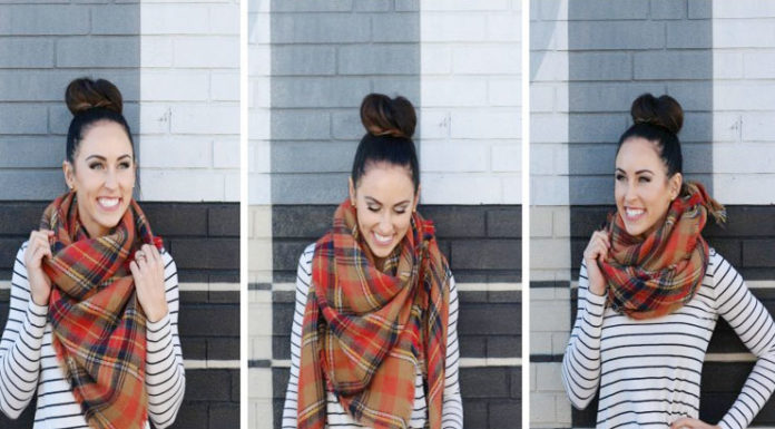 How To Wear A Blanket Scarf