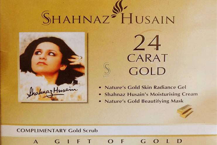 Shahnaz Husain 24 Carat Gold Facial Kit