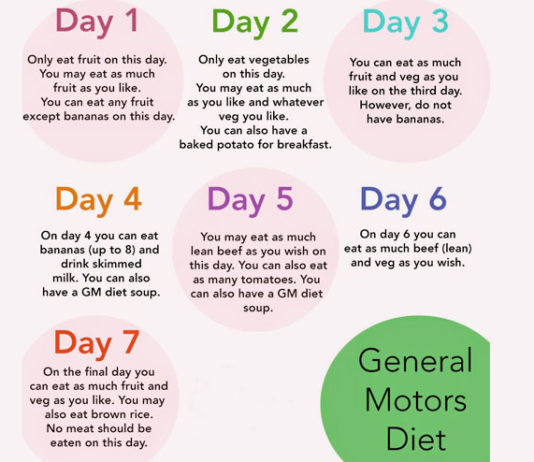 GM Diet Plan
