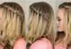 Waterfall braid