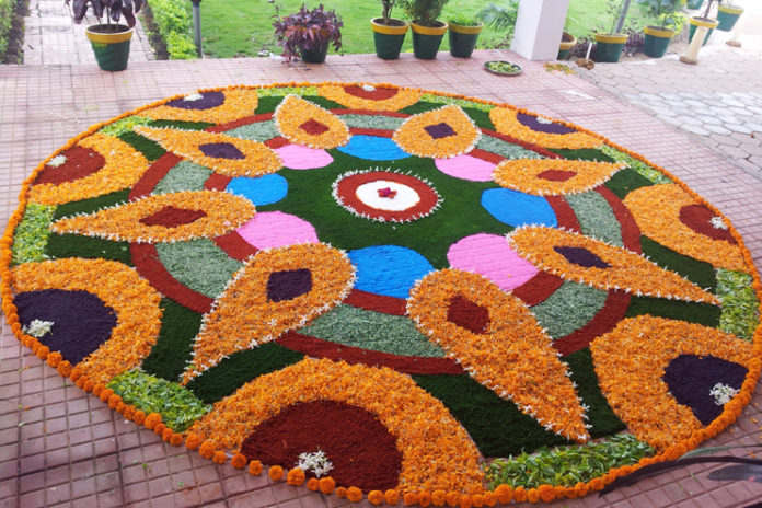 Flower Rangoli Designs to Mesmerize You