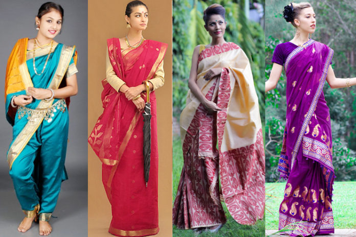 Different Types Of Saree Draping Styles In India