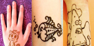 mehndi deign for kids