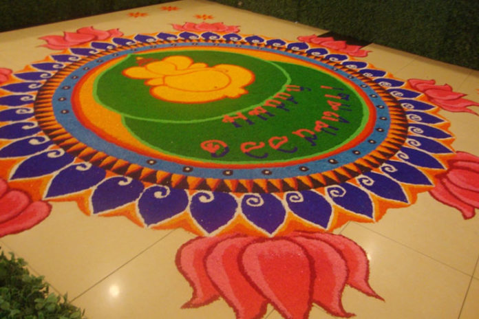 Ganpati Rangoli Designs