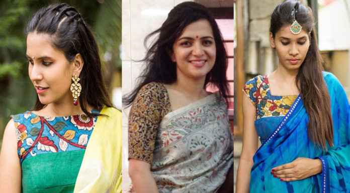 Kalamkari Blouse designs