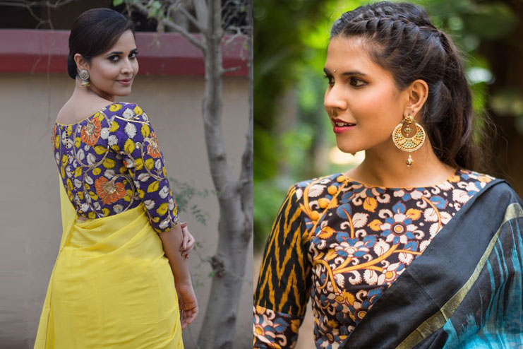 15 Ultimate Kalamkari Blouse designs trending this season