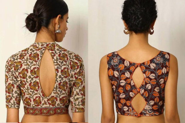 kalamkari blouse designs 2019