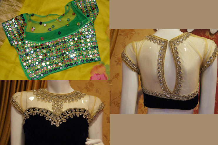 Latest Mirror work Blouse Designs To Pair With Every Saree