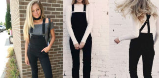 Chic Black Overalls