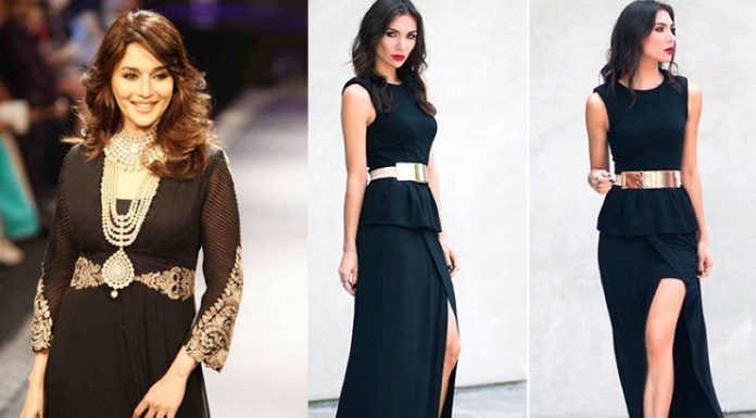 accessory for black dress
