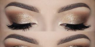 Gold EyeShadow Makeup