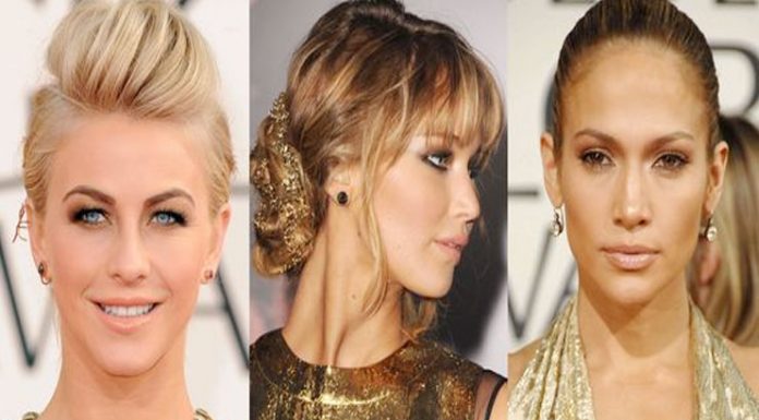 makeup for gold dress