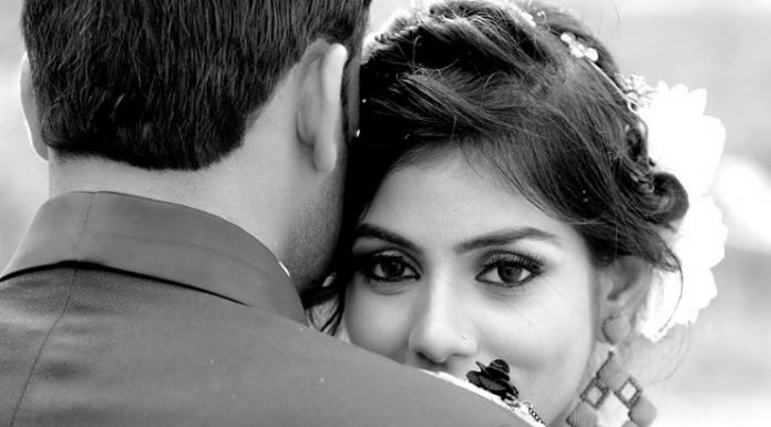 Bridal hairstyle for engagement