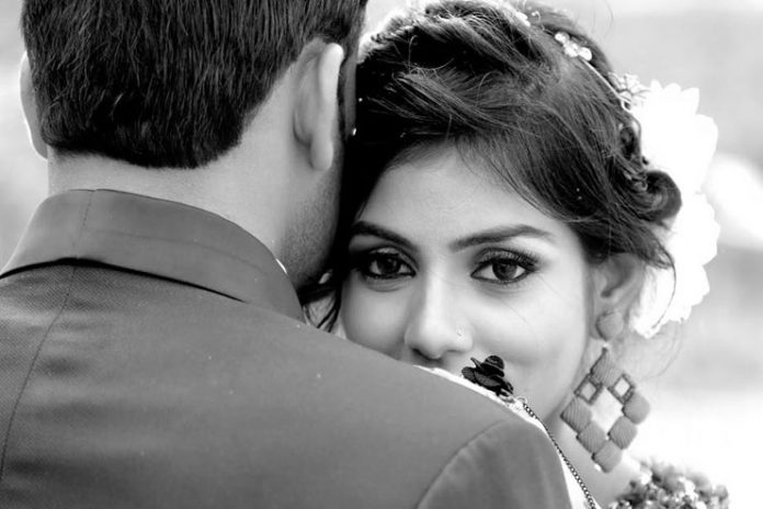 Bridal hairstyle for engagement