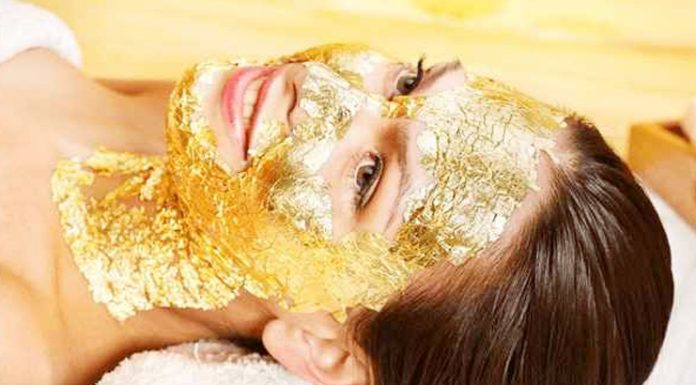 gold facial