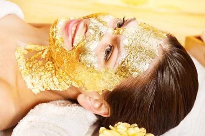 gold facial