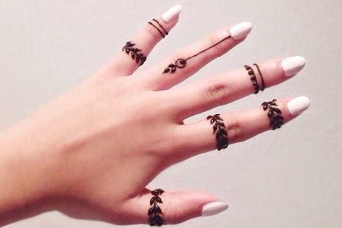9 Lovely Finger Mehndi Designs | hergamut