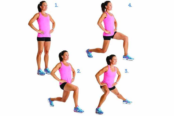 Around the clock lunges
