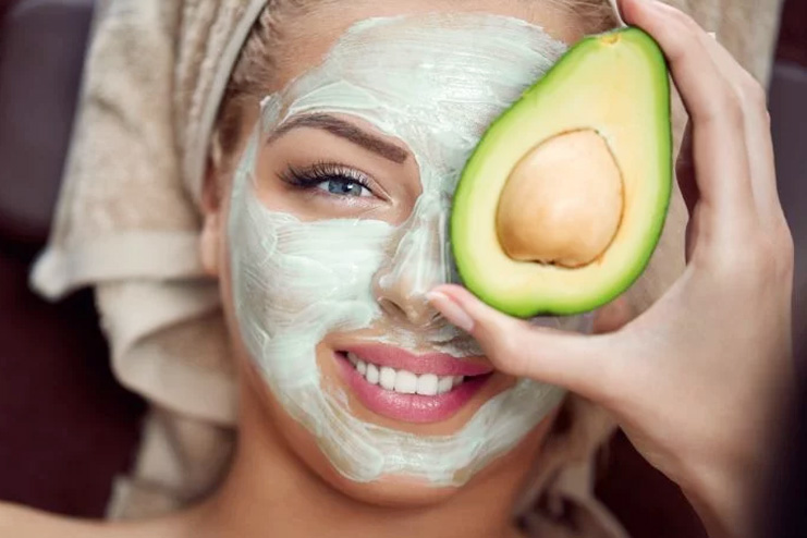 Avocado face mask