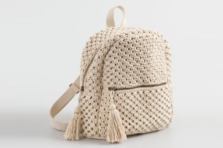 Macrame Backpack