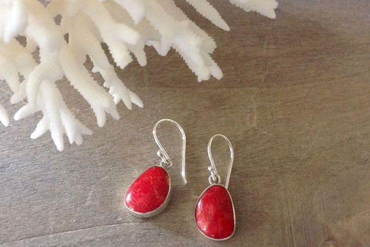 Pebble Drop earrings