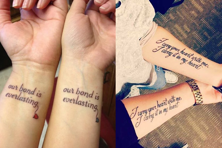 Quote tattoos