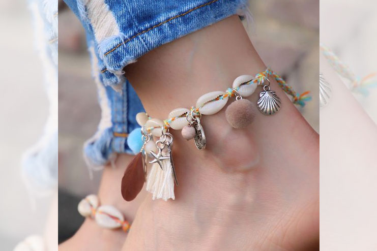 Shell Anklets