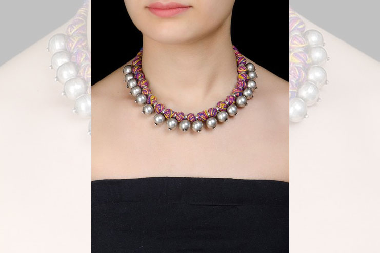 Vibrant threads and Pretty beads