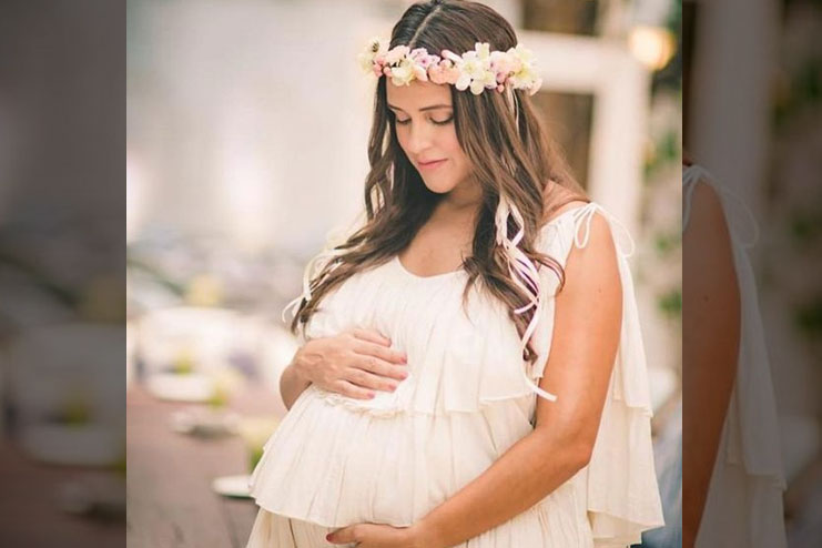 Floral Crown For Baby Shower