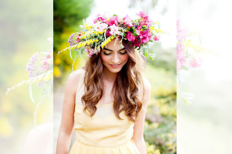 Floral Crown For Birthday