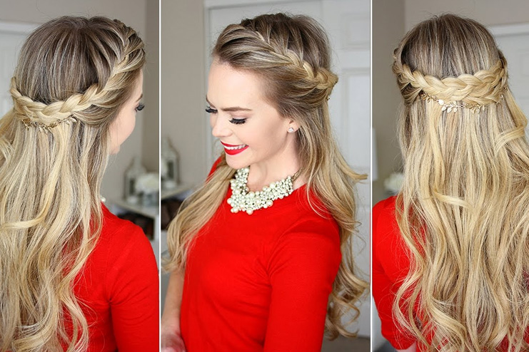 French-crown-braid