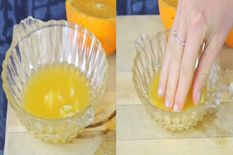 Orange Juice For Nails