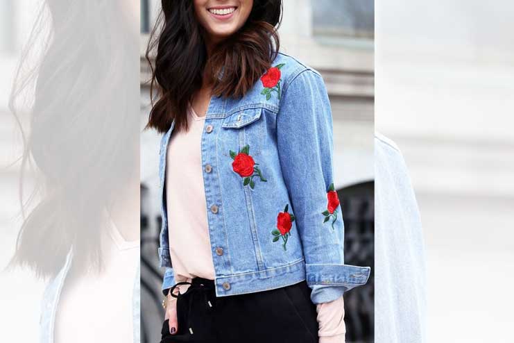 Embroidered-denim-jacket