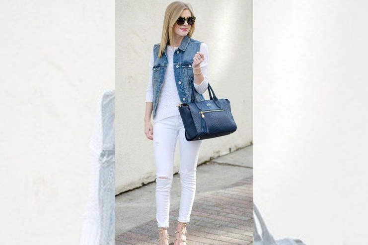 Sleeveless-Denim-Jacket-Over-a-White-T-shirt