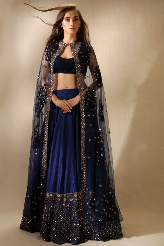 Cape-style-with-dupatta