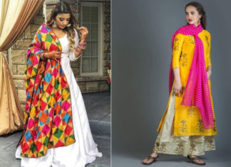 Styles-of-Wearing-A-Dupatta