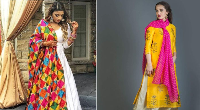 Styles-of-Wearing-A-Dupatta