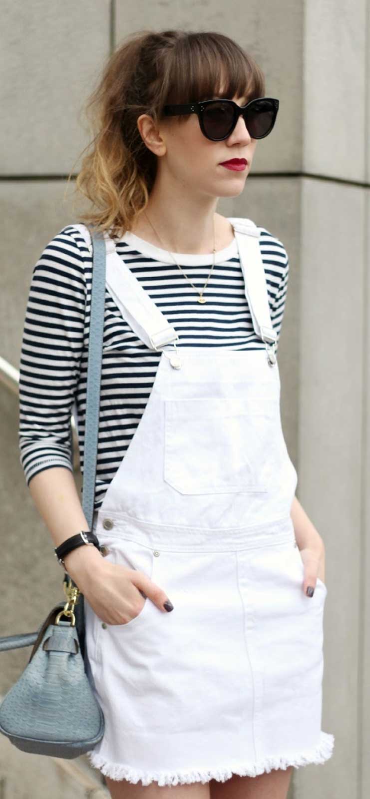 Skirt-dungaree