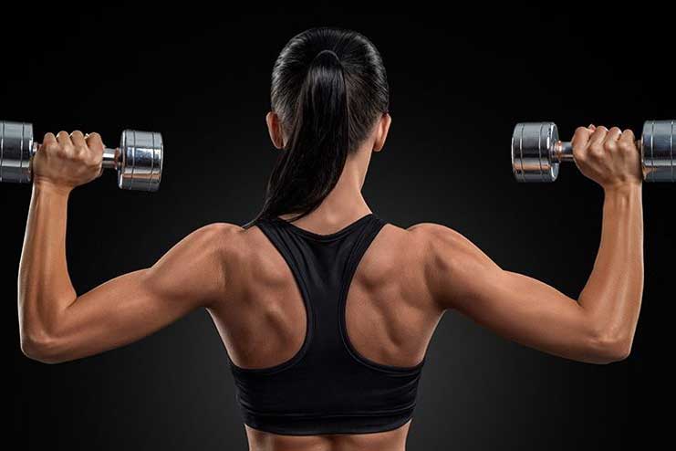 Lift heavy weights for increase your weight