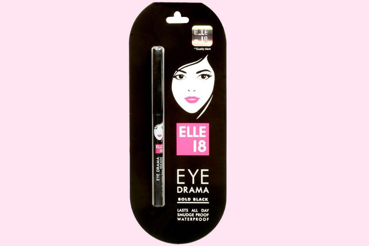 Elle 18 Eye Drama Kajal, bold black